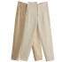 Spring and Summer Ladies Office Wear Casual Pencil Pants Trousers for Women